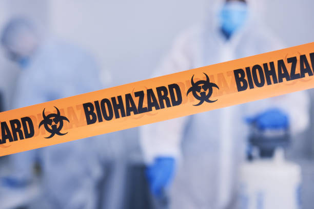 Professional Blood Cleanup technician working in Marysville, OH